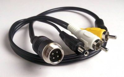 Cablaj adaptor de la 4pin la RCA-CVBS