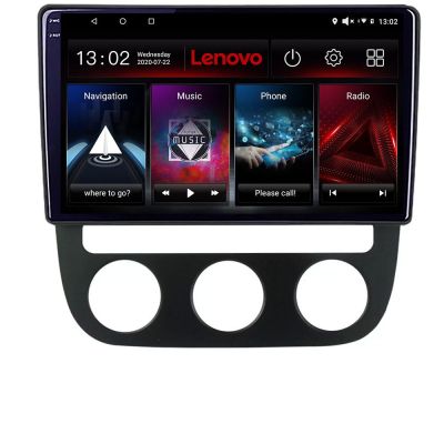 Navigatie VW Golf 5 2004-2010 clima automatica Android radio gps internet 8 core 6+128 Lenovo