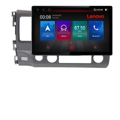 Navigatie Honda Civic 2005-2011 K-044 Lenovo PRO 4+64 13 inch 2K android 4G DSP gps internet