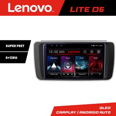 Navigatie Nissan Leaf 2018-2024 Lenovo QLED Octa core 6+128 DSP Wifi 5Ghz Android radio gps internet kit-leaf+LITE-9-6+128