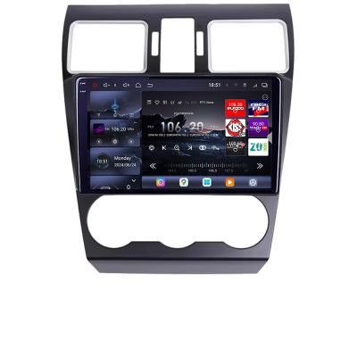 Navigatie Subaru Forester XV Qled 2K Octa Core 12+256GB LTE 4G DSP Wifi 5Ghz android auto carplay radio gps internet kit-062-2019+EDT-E809-2K