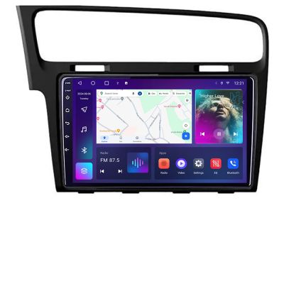 Navigatie VW Golf 7 C-491 Android Octa Core Ecran 2K QLED GPS 4G 4+32GB 360 KIT-491+EDT-E410-2K