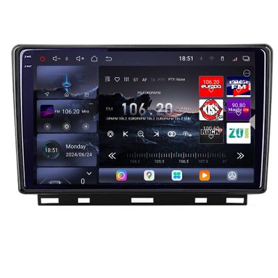 Navigatie Renault Clio 5 2019+ Edotec Kit-Clio5 8 core QLED 2K 12+256GB 360 Android Waze USB Navigatie Internet Youtube Radio