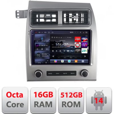Navigatie Audi Q7 2005-2015 Qled 2K Octa Core 12+256GB LTE 4G DSP Wifi 5Ghz android auto carplay radio gps internet kit-audi-q7+EDT-E809-2K