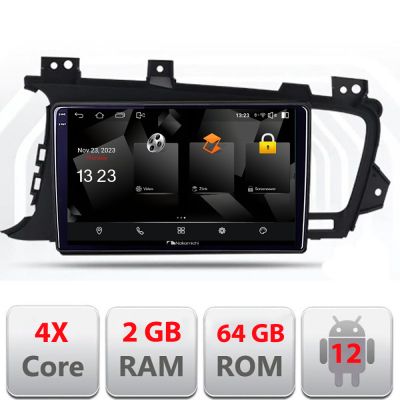 Navigatie Kia Optima 2011-2013 5230-091 Android Ecran 720P Quad Core 2+64 carplay android auto