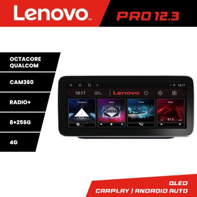 Navigatie Nissan X-trail 2021- Lenovo Qled 12.3 inch Octa Core 8+256 360 DSP ADAS carplay android auto radio internet kit-x-trail-2021+PRO-12.3-8+256+kit-10-9