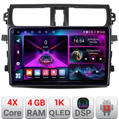 Navigatie Suzuki Celerio 2014-2021 Android radio gps internet 4+64 InCell Display 1K KIT-celerio+EDT-E209-RK