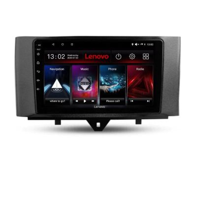 Navigatie Smart For Two 2010-2015 Lenovo Kit-Smart10 8 core QLED 2K 8+256 360 Android Waze USB Navigatie Internet Youtube Radio