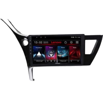 Navigatie Toyota Corolla 2017-Lenovo Kit-COROLLA17 8 core QLED 2K 12+256 360 Android Waze USB Navigatie Internet Youtube Radio