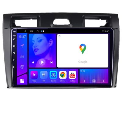 Navigatie Ford Fiesta MK5 2002 2008 EDOTEC-LITE Android Ecran 720P Octa Core 8 128 Carplay