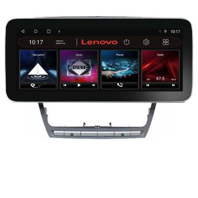 Navigatie Skoda Octavia 2 2005-2013 Manual K-005 Lenovo PRO 4+64 12.3 inch qled android 4G DSP gps internet 3