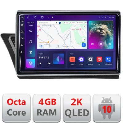 Navigatie Audi Q5 2008-2016 NON-MMI C-Q5 Android Octa Core Ecran 2K QLED GPS 4G 4+32GB 360 KIT-Q5+EDT-E410-2K