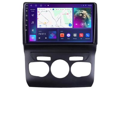 Navigatie Citroen C4 2011-2016 C-241 Android Octa Core Ecran 2K QLED GPS 4G 4+32GB 360 KIT-241+EDT-E410-2K