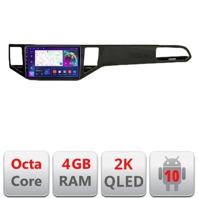 Navigatie VW Golf Sportsvan 2016-2021 C-sportsvan Android Octa Core Ecran 2K QLED GPS 4G 4+32GB 360 kit-sportsvan+EDT-E410-2K