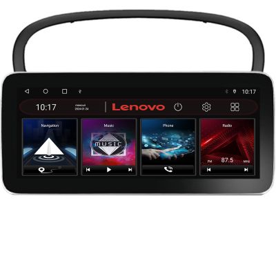 Navigatie Peugeot 607 Lenovo PRO 4+64 12.3 inch qled android 4G DSP gps internet  Kit-607