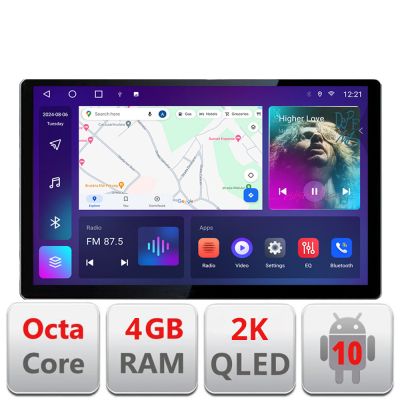 Navigatie dedicata Toyota Avensis 2003-2008 N-avensis03 Edonav ecran 13" 2K 4+32 Android Waze USB Navigatie 4G 360 Toslink You