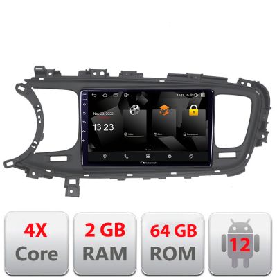 Navigatie Kia Optima 2014-2015 Android Ecran 720P Quad Core 2+64 carplay android auto