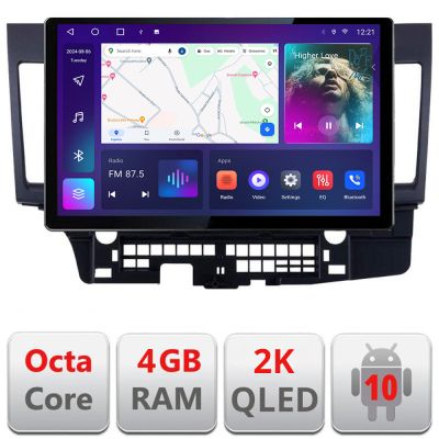Navigatie dedicata Mitsubishi Lancer N-037 Edonav ecran 13" 2K 4+32 Android Waze USB Navigatie 4G 360 Toslink Youtube Radio KI