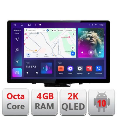 Navigatie dedicata Kia Soul 2020- N-soul Edonav ecran 13" 2K 4+32 Android Waze USB Navigatie 4G 360 Toslink Youtube Radio kit-