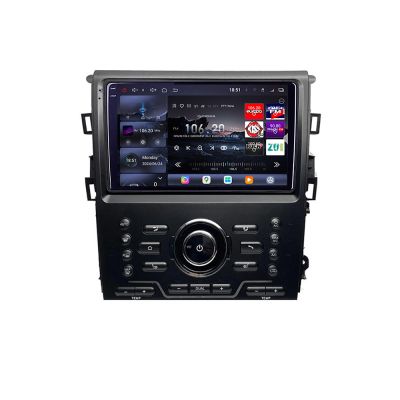 Navigatie Mondeo MK5 SYNC2 si SYNC 3 2015-2022 8 core QLED 2K 12+256GB 360 Android Waze USB Navigatie Internet Youtube Radio Edotec