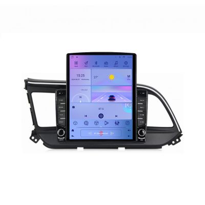 Navigatie Hyundai Elantra 2018- G-1581 ecran tip TESLA 9.7" cu Android Radio Bluetooth Internet GPS WIFI 4+32GB DSP 4G