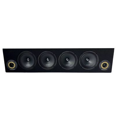 Cutie cu difuzoare Phoenix Gold 1700W ieșire SPL 2 x 4 OHM 4 x difuzoare midrange 2 x tweetere pro audio