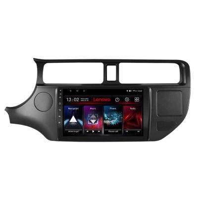 Navigatie Kia Rio 2011-2014 Lenovo Kit-rio-11 8 core QLED 2K 8+256 360 Android Waze USB Navigatie Internet Youtube Radio