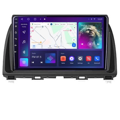 Navigatie CX-5 2012-2015 C-212 Android Octa Core Ecran 2K QLED GPS 4G 4+32GB 360 KIT-212+EDT-E410-2K