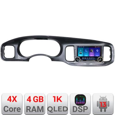 Navigatie Dodge Charger 2011-2014  Edotec Incell 1K 10.5 inch  4+64 carplay android auto radio internet kit-charger+EDT-E211-RK