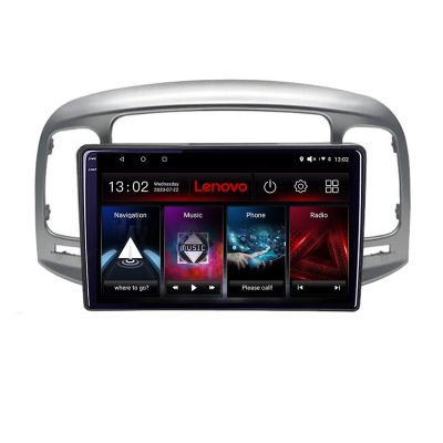 Navigatie Hyundai Accent 2006-2012 Lenovo Kit-ACCENT 8 core QLED 2K 8+256 360 Android Waze USB Navigatie Internet Youtube Radio