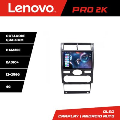 Navigatie Ford Mondeo intre anii 2004-2007 Android radio gps internet 8 core QLED 2K 12+256 360 Lenovo