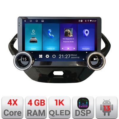 Navigatie Ford KA 2015-2020 Edotec  4+64 10.5 inch Incell 1K android Wifi 5Ghz gps internet  KIT-kamiq
