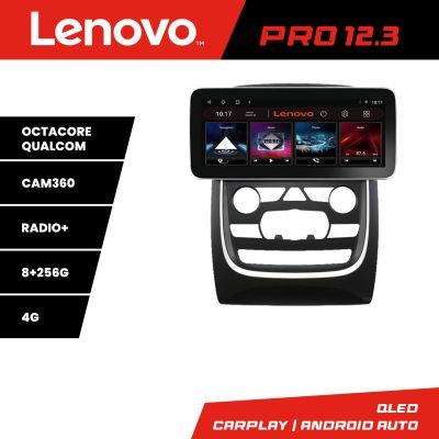 Navigatie Dodge Durango 2014-2020 Lenovo Qled 12.3 inch Octa Core 8+256 360 DSP ADAS carplay android auto radio internet Kit-+PRO-12.3-8+256