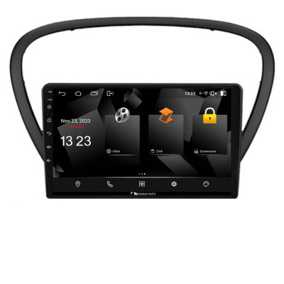 Navigatie Peugeot 607 Android radio gps internet quad core 2+64 carplay android auto