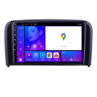 Navigatie Volvo S80 2004 2006 KIT S80 EDOTEC-LITE Android Ecran 720P Octa Core 4 64 Carplay