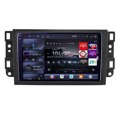 Navigatie Chevrolet Captiva 2006-2010 Edotec Kit-020 8 core QLED 2K 12+256GB 360 Android Waze USB Navigatie Internet Youtube Radio