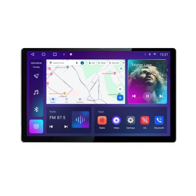 Navigatie dedicata Toyota Verso  2004-2009 Edonav ecran 13" 2K 4+32 Android Waze USB Navigatie 4G 360 Toslink Youtube Radio KI
