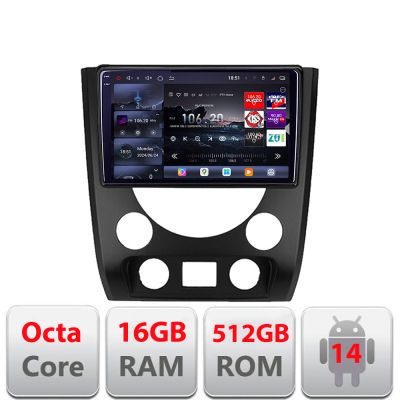 Navigatie Ssangyong rexton 2013-2016 Android radio gps internet  8 core QLED 2K 12+256GB 360 Edotec