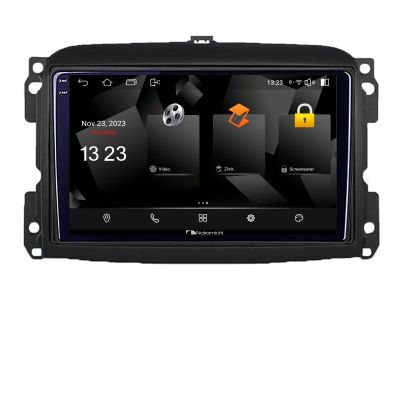 Navigatie Fiat 500 2015-2021 5510-500new  Android Octa Core 720p 4+64 DSP 360 camera carplay android auto
