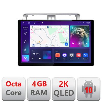 Navigatie dedicata Toyota Landcruiser J150 Prado 2014-2017 N-065 Edonav ecran 13" 2K 4+32 Android Waze USB Navigatie 4G 360 To