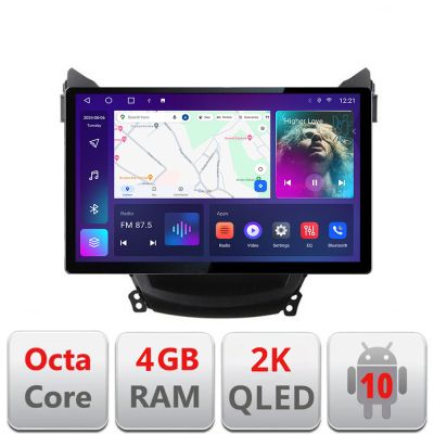Navigatie Hyundai Elantra 2011-2013 Qled 2K Octa Core 4+64 LTE 4G DSP Wifi 5Ghz android auto carplay radio gps internet EDT-E413-2K