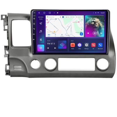 Navigatie Honda Civic 2005-2011 Android Octa Core Ecran 2K QLED GPS 4G 4+32GB 360 KIT-044+EDT-E410-2K