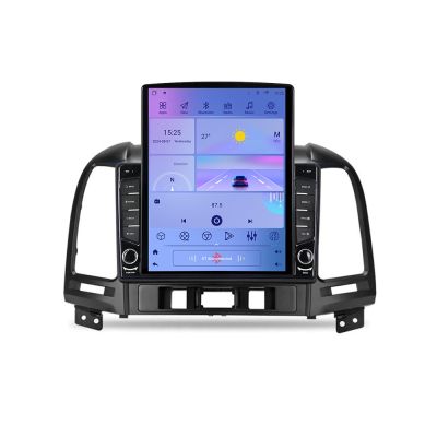 Navigatie Hyundai Santa Fe 2007-2012 K-008 ecran tip TESLA 9.7" cu Android Radio Bluetooth Internet GPS WIFI 2+32 DSP