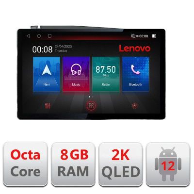 Navigatie Honda Civic 2012-2015 N-132 ecran 13" 2K 8+128 Android Waze USB Navigatie 4G 360 Toslink Youtube Radi