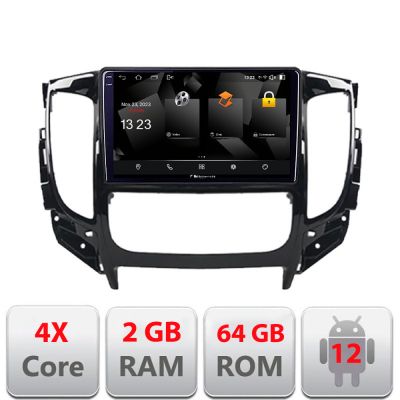 Navigatie Mitsubishi L200 2014-2020 5230-1094 Android Ecran 720P Quad Core 2+64 carplay android auto