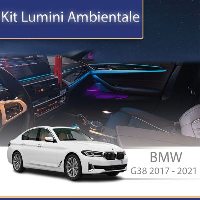 Lumini Ambientale BMW Seria 5 2017-2021 dedicat capace difuzor control telefon sau sistem original