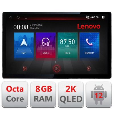 Navigatie Smart 2005-2010 N-SMART05 ecran 13" 2K 8+128 Android Waze USB Navigatie 4G 360 Toslink Youtube Radio