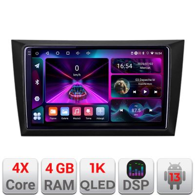 Navigatie VW Golf6 2009-2013 A-GOLF6  4+64 InCell Display 1K Android Waze USB Navigatie Internet Youtube Radio