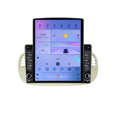 Navigatie Fiat 500 intre anii 2007-2015 Android radio gps internet Lenovo Octa Core 4+64 LTE Kit-fiat500+EDT-E709