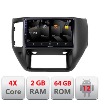 Navigatie Nissan Patrol 2005-2011 Android Ecran 720P Quad Core 2+64 carplay android auto